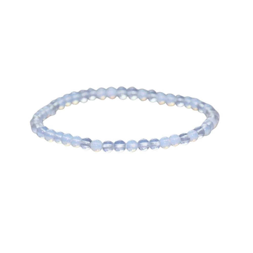 Crystal Bracelet - 4mm Opalite