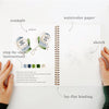 emily lex studio - Winter watercolor workbook