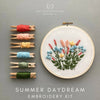 And Other Adventures Embroidery Co - Hand Embroidery Kit - Summer Daydream
