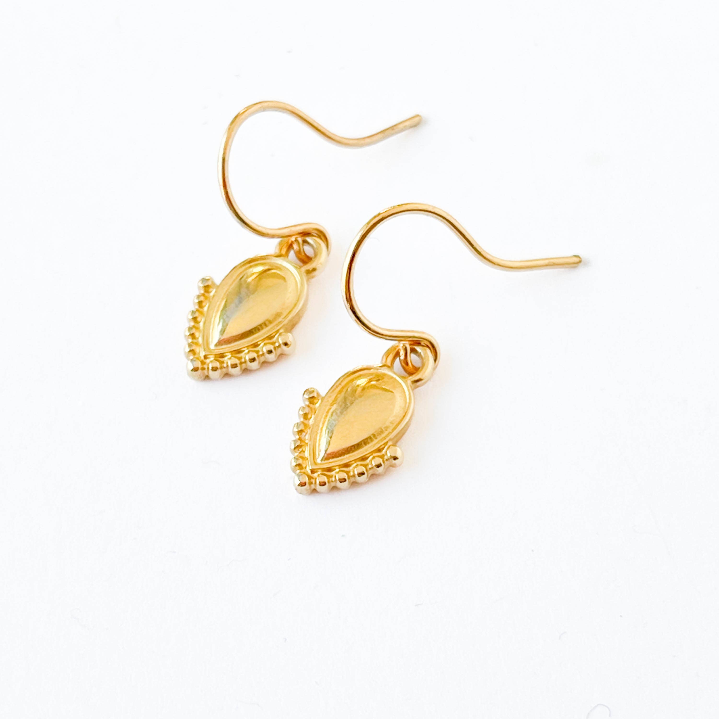 Nest Pretty Things - Tiny Gold Boho Earrings