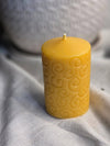 Farm and Hive - Cosmic Dance Pillar | Beeswax Candle