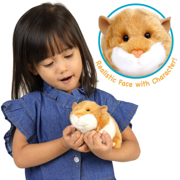 VIAHART Toy Co. - Chippy The Hamster - 6.5 Inch Stuffed Animal Plush