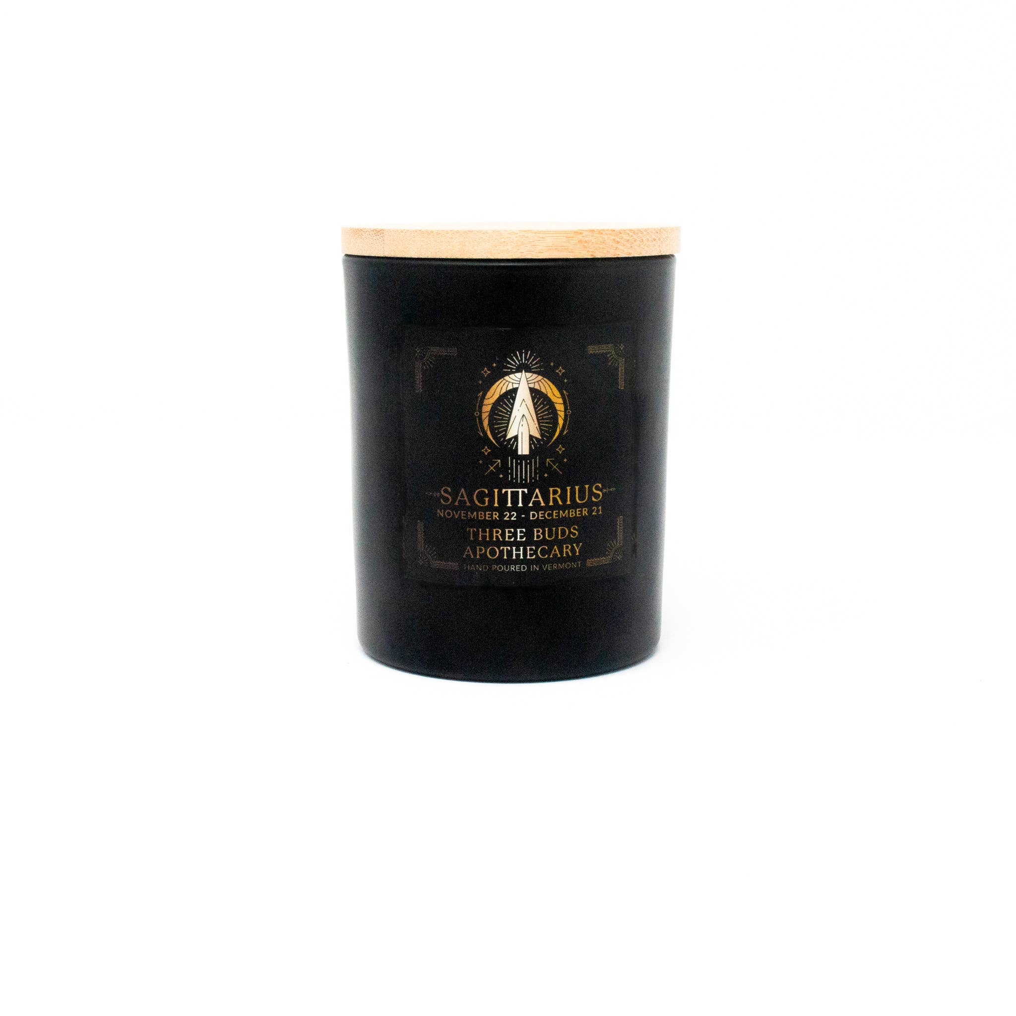 Three Buds Apothecary - Sagittarius Zodiac Astrology Soy Candle