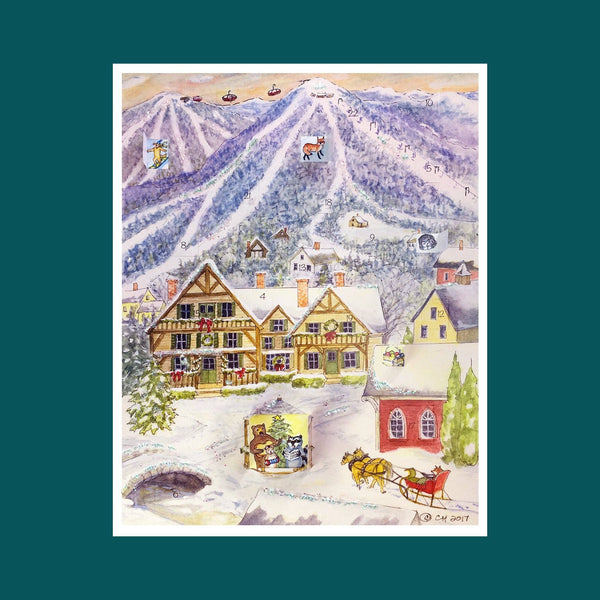 Woodfield Press - #3026 - Alpine Advent Calendar