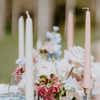 Bluecorn Candles - Beeswax Taper Candles – Eco-Friendly, Dripless & Handmade