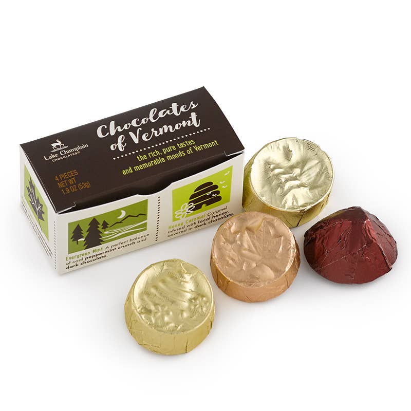 Lake Champlain Chocolates - Chocolates of Vermont - 4pc Sampler