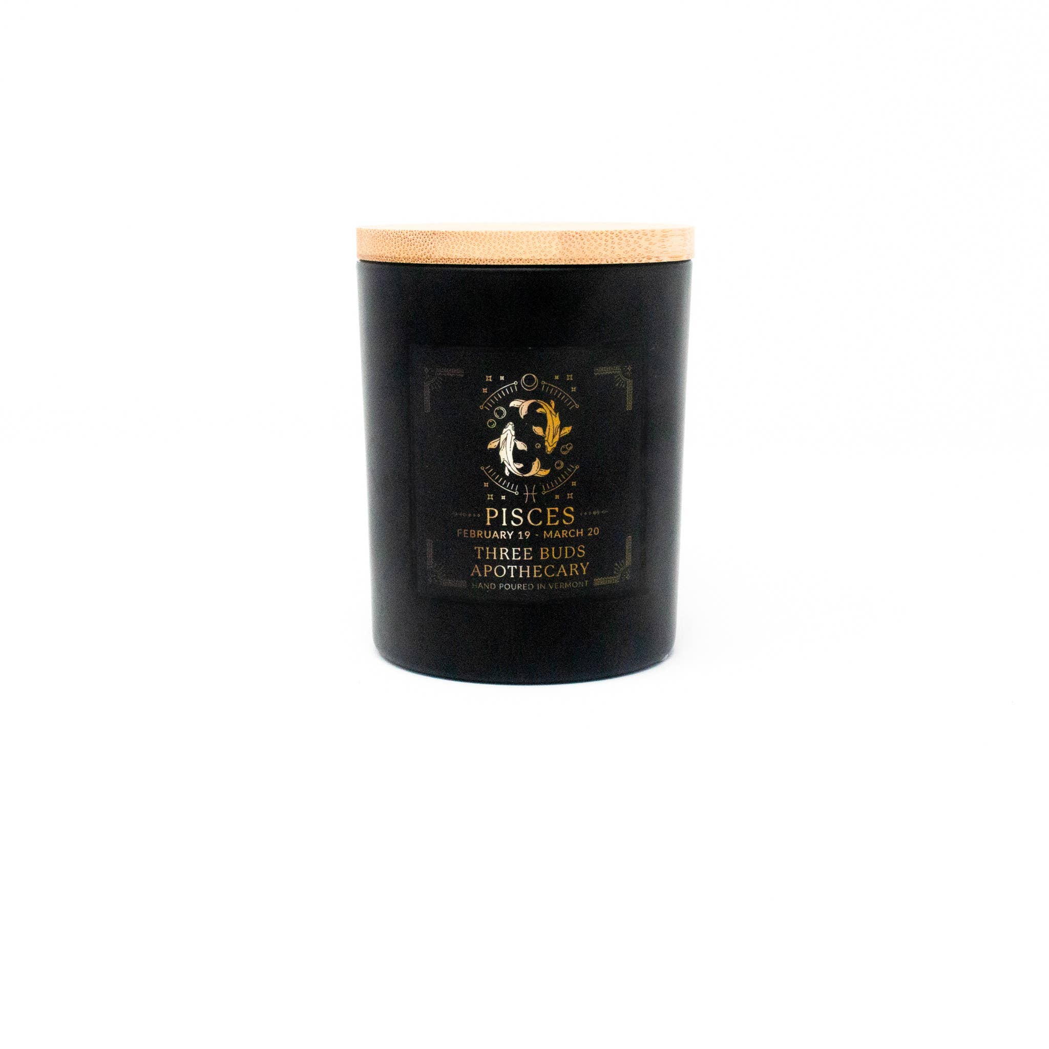 Three Buds Apothecary - Pisces Zodiac Astrology Soy Candle