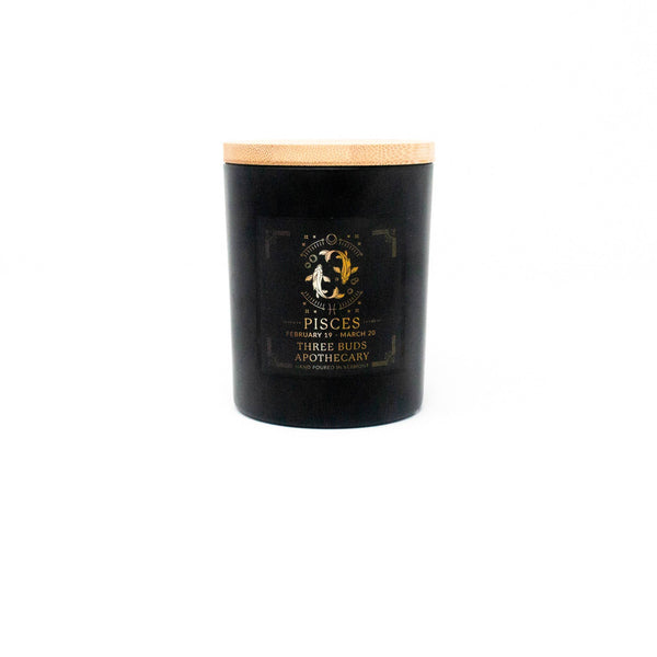 Three Buds Apothecary - Pisces Zodiac Astrology Soy Candle