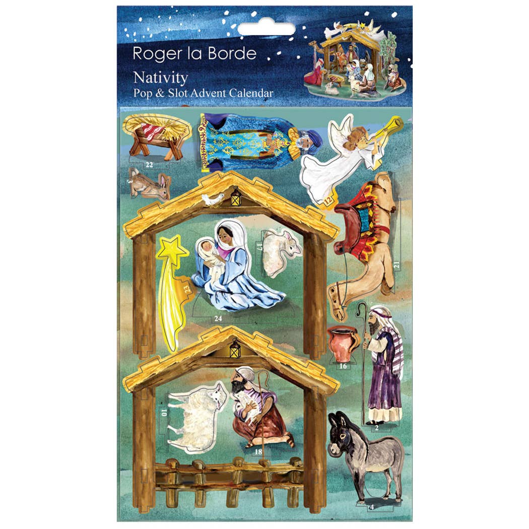 Roger La Borde - The Christmas Story Petite Pop Advent Calendar - POPAS 505