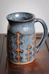 Artisan Hand-Thrown Nature Mugs