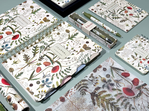BV by Bruno Visconti - Greens and Flowers Notebook
