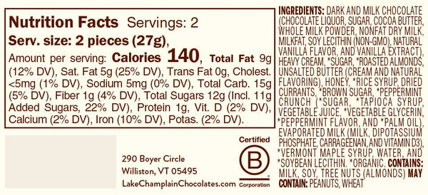 Lake Champlain Chocolates - Chocolates of Vermont - 4pc Sampler