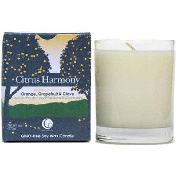 Way Out Wax - Citrus Harmony - Clear Glass Tumbler