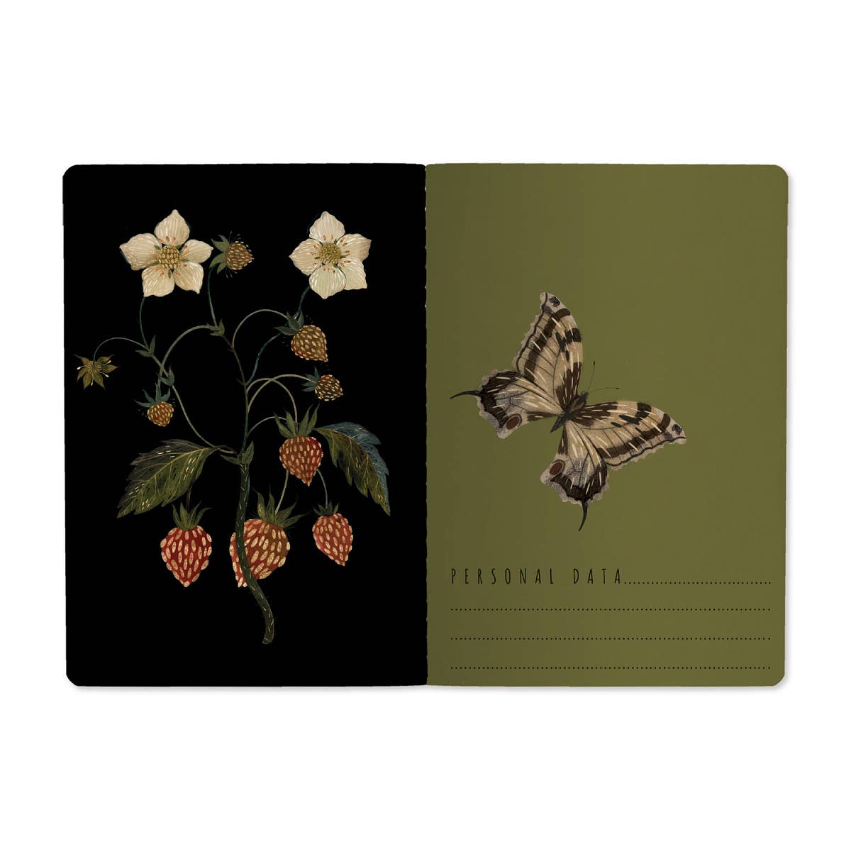 BV by Bruno Visconti - Small Notebook  Forest Flowers 
