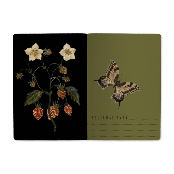 BV by Bruno Visconti - Small Notebook  Forest Flowers 