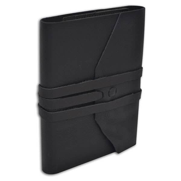 Hand-made Leather Wrap Journal Lined 5x7