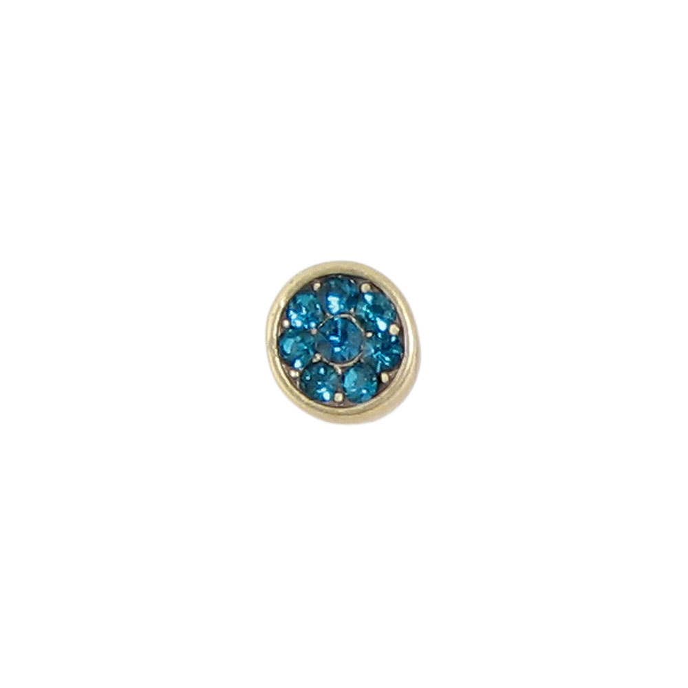 Baked Beads - Pave Crystal Post Earrings