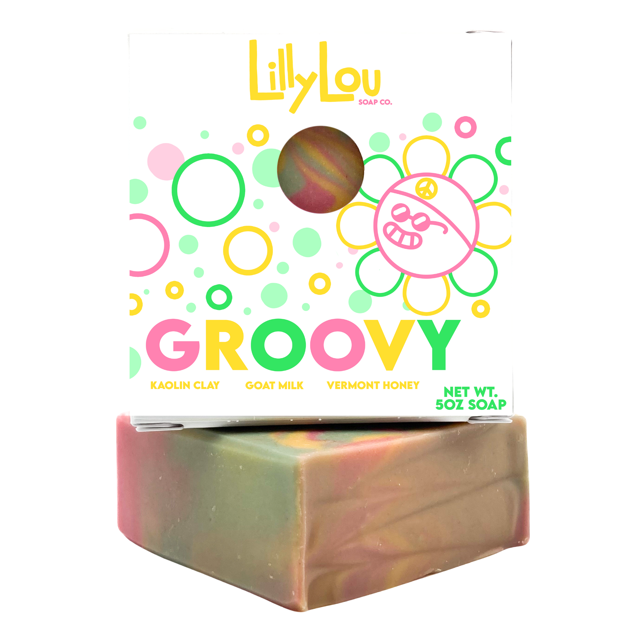 Lilly Lou Soap Co. - Patchouli Soap Bar | Goat Milk Soap | Natural | G