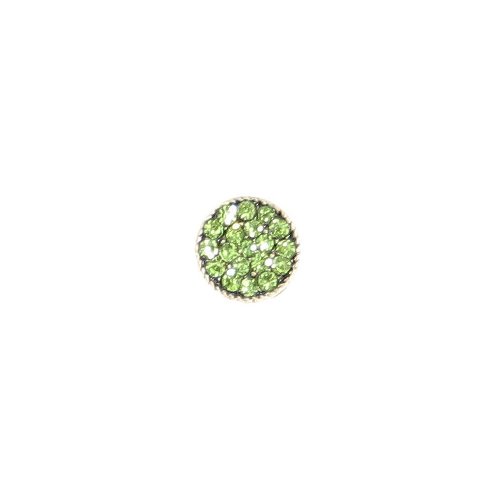 Baked Beads - Pave Crystal Post Earrings