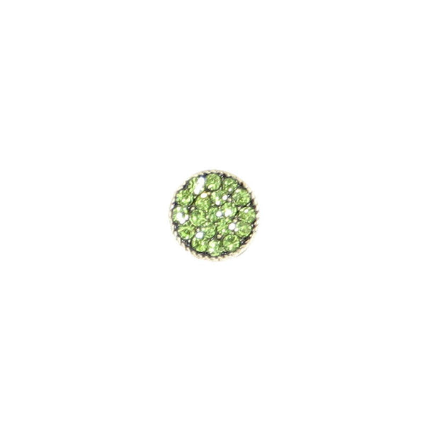 Baked Beads - Pave Crystal Post Earrings