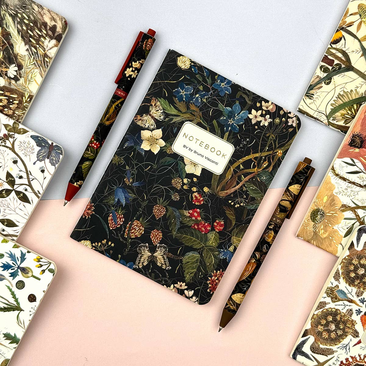 BV by Bruno Visconti - Small Notebook  Forest Flowers 