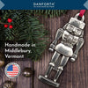 Danforth Pewter | Handcrafted Heirloom Quality Gifts - Nutcracker 1997 | Pewter Ornament | Christmas Ornament