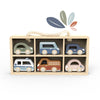 Speedy Monkey - Car Display Case with 6 Vehicles