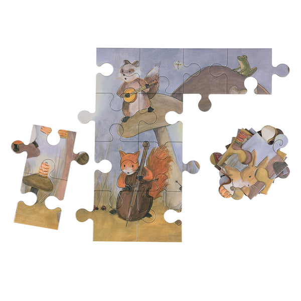 40-piece Floor Puzzle: Musicians