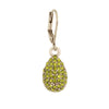 Baked Beads - Pave Crystal Teardrop Earrings