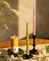 Bluecorn Candles - Beeswax Taper Candles – Eco-Friendly, Dripless & Handmade