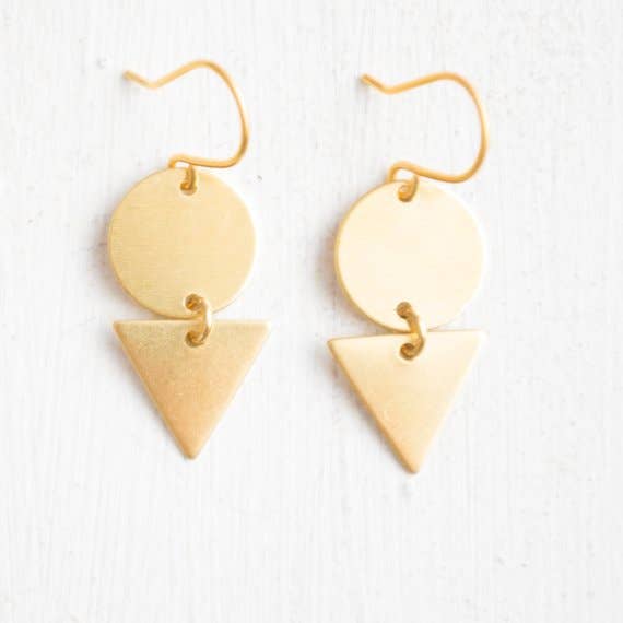 Nest Pretty Things - Little Geometric Earrings