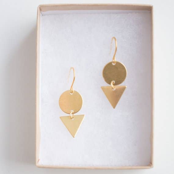 Nest Pretty Things - Little Geometric Earrings