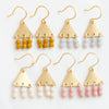 Nest Pretty Things - Little Pale Geometric Earrings