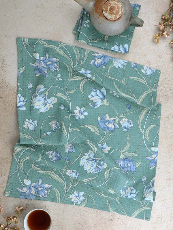 April Cornell - Ajmeer Tea Towel Set of 2 - Jade Green