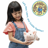VIAHART Toy Co. - TigerHart Perla The Pig - 10 Inch Stuffed Animal Plush