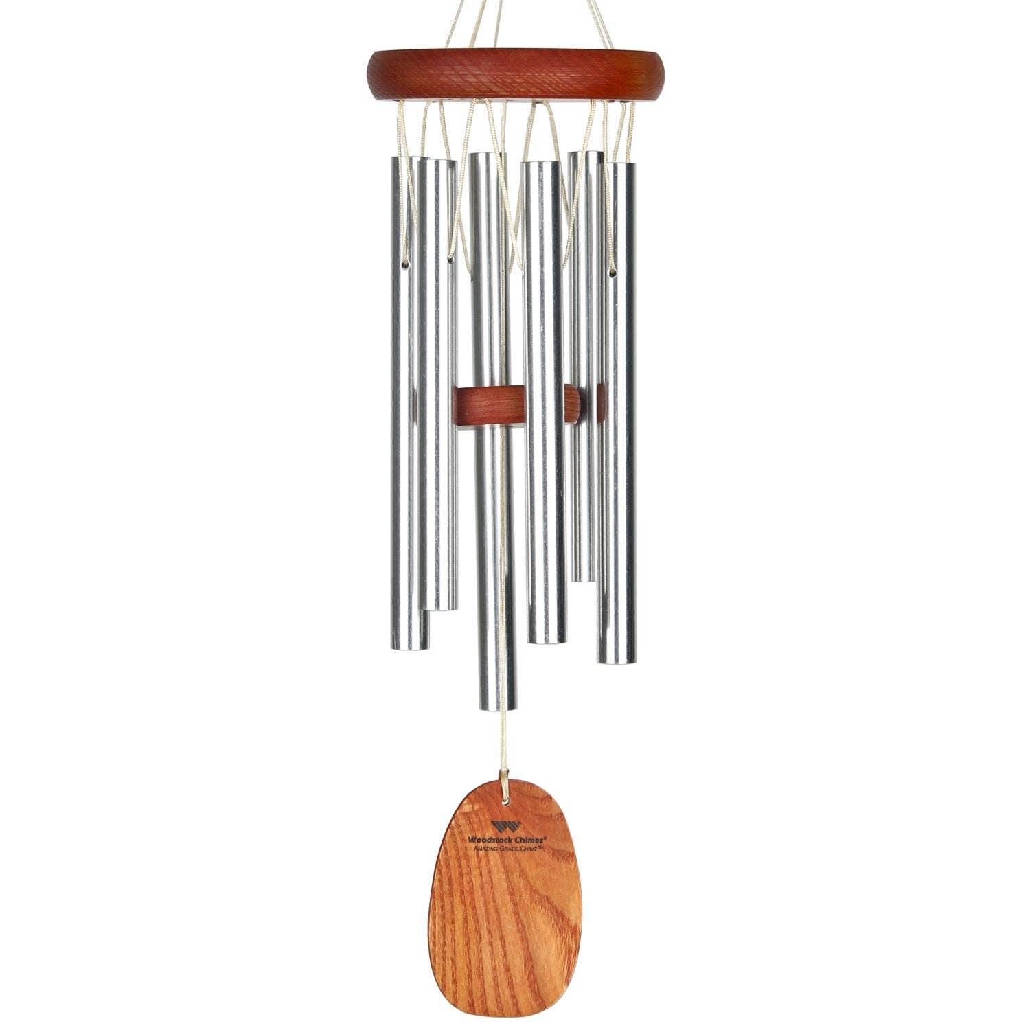 Woodstock Chimes - Amazing Grace® Chime - Small, Silver