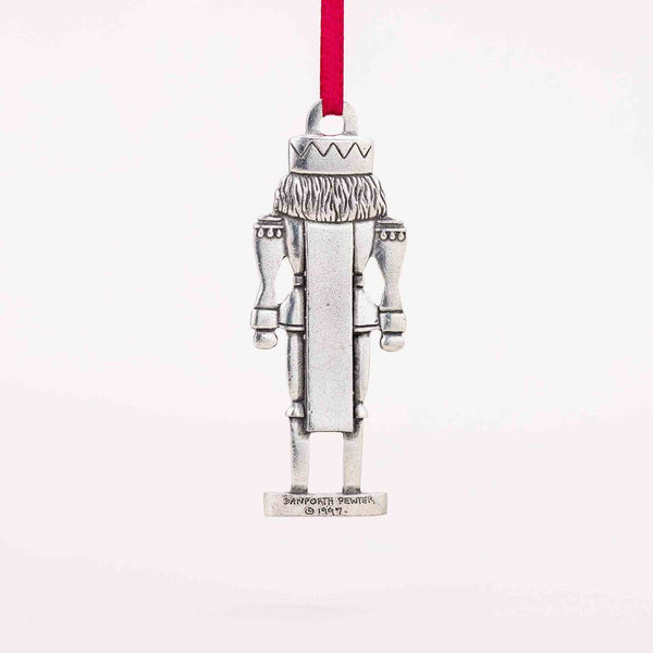 Danforth Pewter | Handcrafted Heirloom Quality Gifts - Nutcracker 1997 | Pewter Ornament | Christmas Ornament