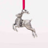 Danforth Pewter | Handcrafted Heirloom Quality Gifts - Reindeer 1989 | Pewter Ornament | Annual Ornament