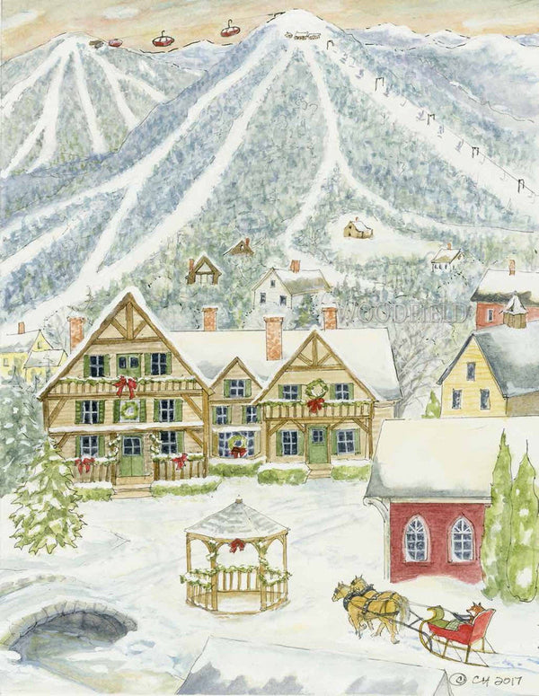 Woodfield Press - #3026 - Alpine Advent Calendar