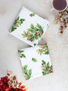 April Cornell - Snowberry Tea Towel Set of 2 - Ecru
