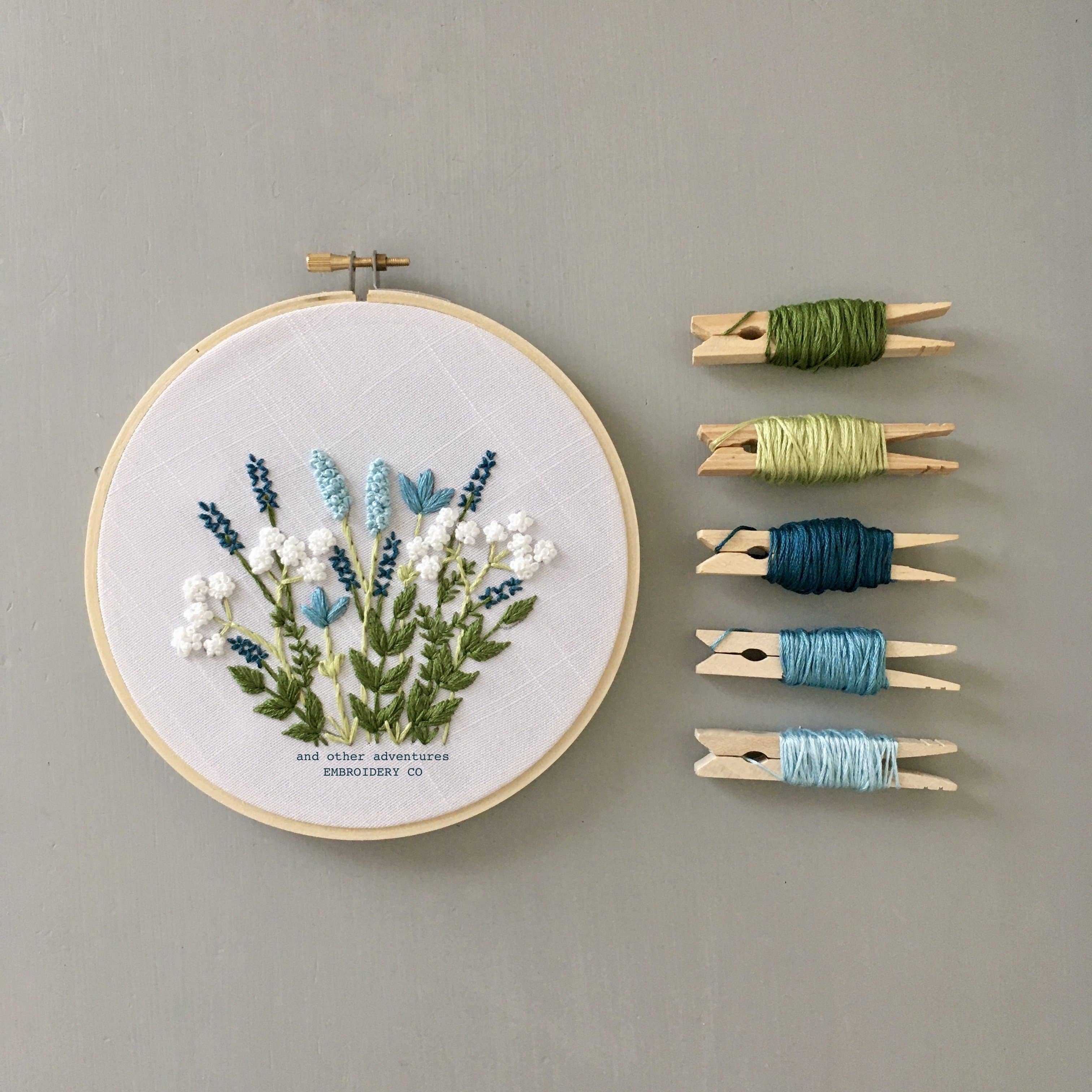 And Other Adventures Embroidery Co - Embroidery Kit - Ocean Daydream