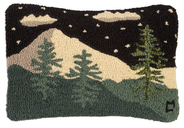 Chandler 4 Corners - Winter Woods 12x18 Decorative Wool Pillow