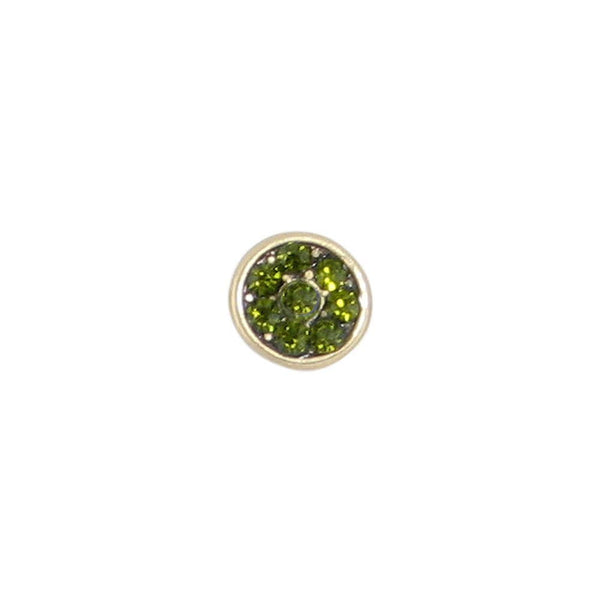 Baked Beads - Pave Crystal Post Earrings