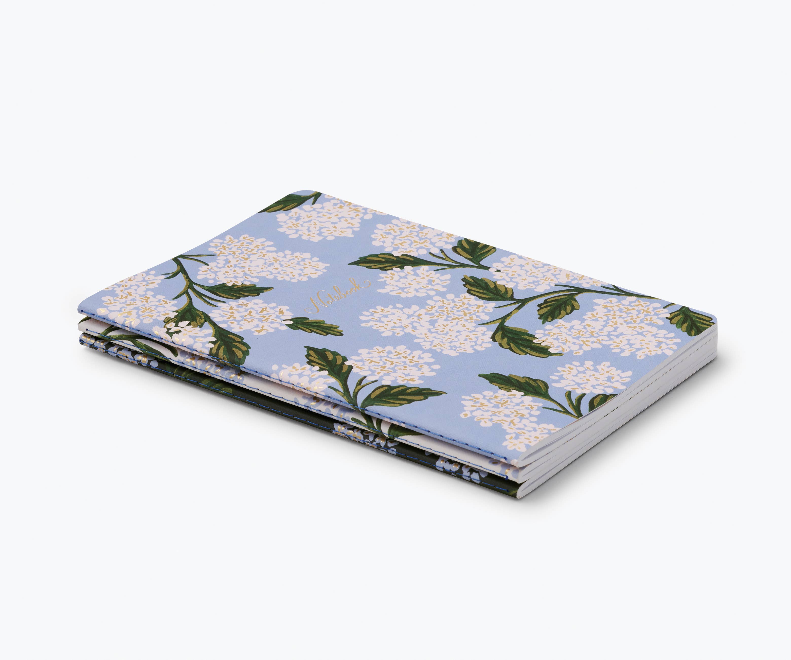 Rifle Paper Co. - Assorted Set of 3 Hydrangea Notebooks