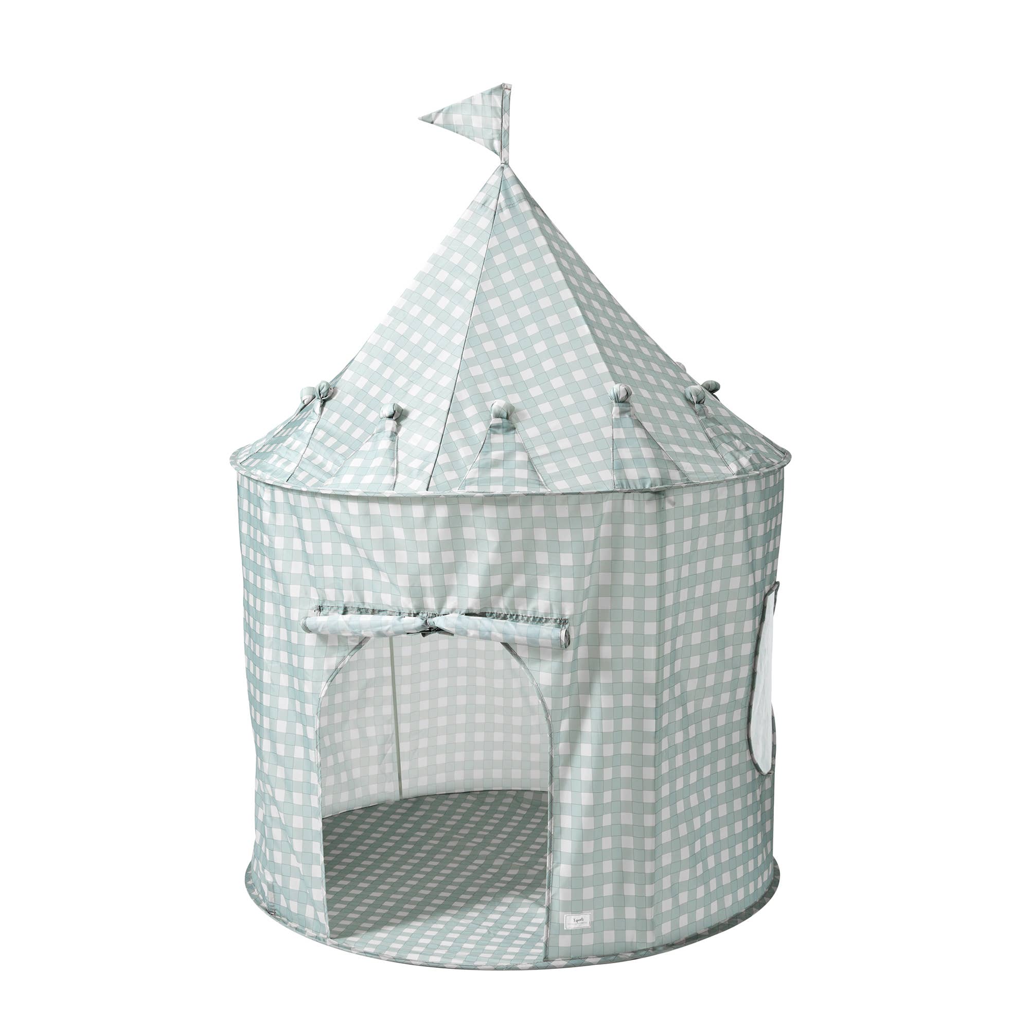 3 Sprouts - Recycled Fabric Play Tent Castle - Prints