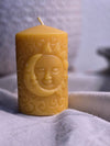 Farm and Hive - Cosmic Dance Pillar | Beeswax Candle