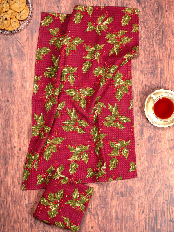 Winterberry Tea Towel