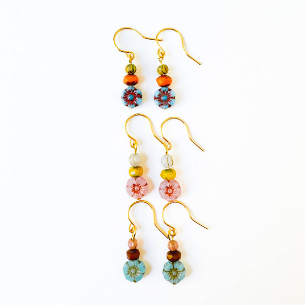 Nest Pretty Things - Charming Small Flower Earrings