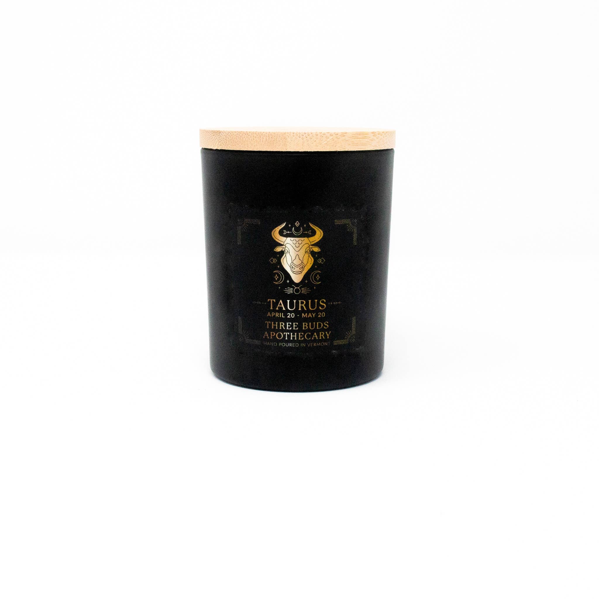 Three Buds Apothecary - Taurus Zodiac Astrology Soy Candle