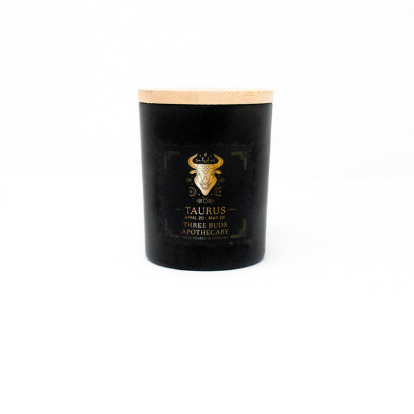 Three Buds Apothecary - Taurus Zodiac Astrology Soy Candle